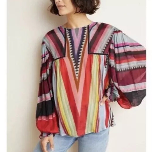 BLANK London Miranda Peasant Blouse XS - Picture 12 of 12